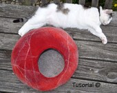 Tutorial-or how to felt a cat cave