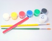 DIY Paint kit and brushes