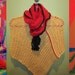 Mother's Day Gifts,Deals , 2 FOR 1 PRICE , SET:  Funky Handmade Ponchos & Artistic Scarf  Washable Wool All Handcrafted