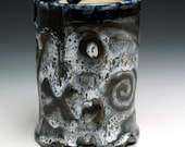 Textured Two Skulls Tumbler