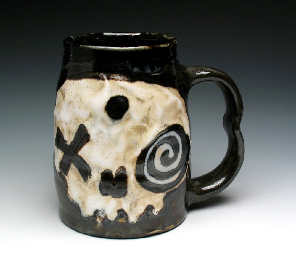 Zombie Skulls Tankard Beer Mug