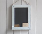 Sky Blue Hanging Chalkboard