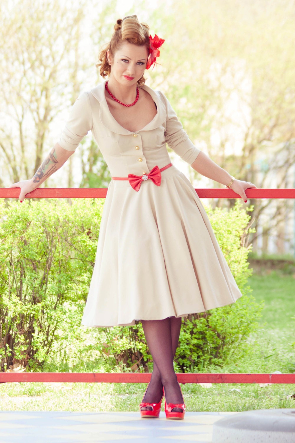 Fifties classic dress by TiCCi