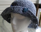 Crocheted Cotton Sun Hat