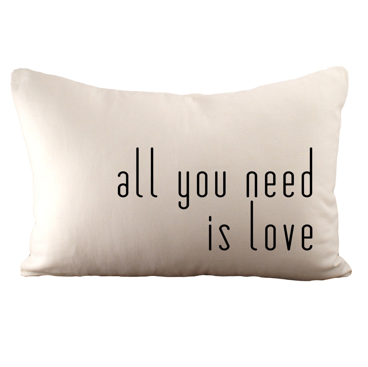 all you need is love - Cushion Cover - 12x18