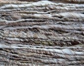 Handspun art yarn SAND SPARKLES 64 yards free U.S. shipping