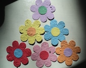 Flower Power Recycled & Plantable Gift Tags or Favors