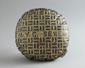 NYC Sewer Canvas Printed Pillow SMALL