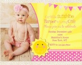 Sunshine Birthday Invitations