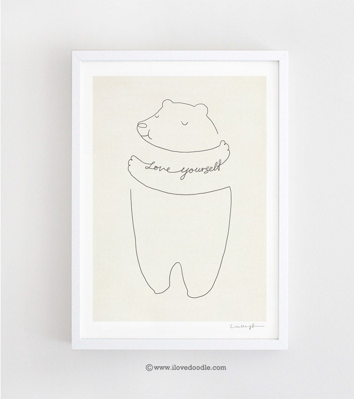 Love Yourself - Art Print