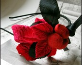Vintage Velvet Leaf Headband