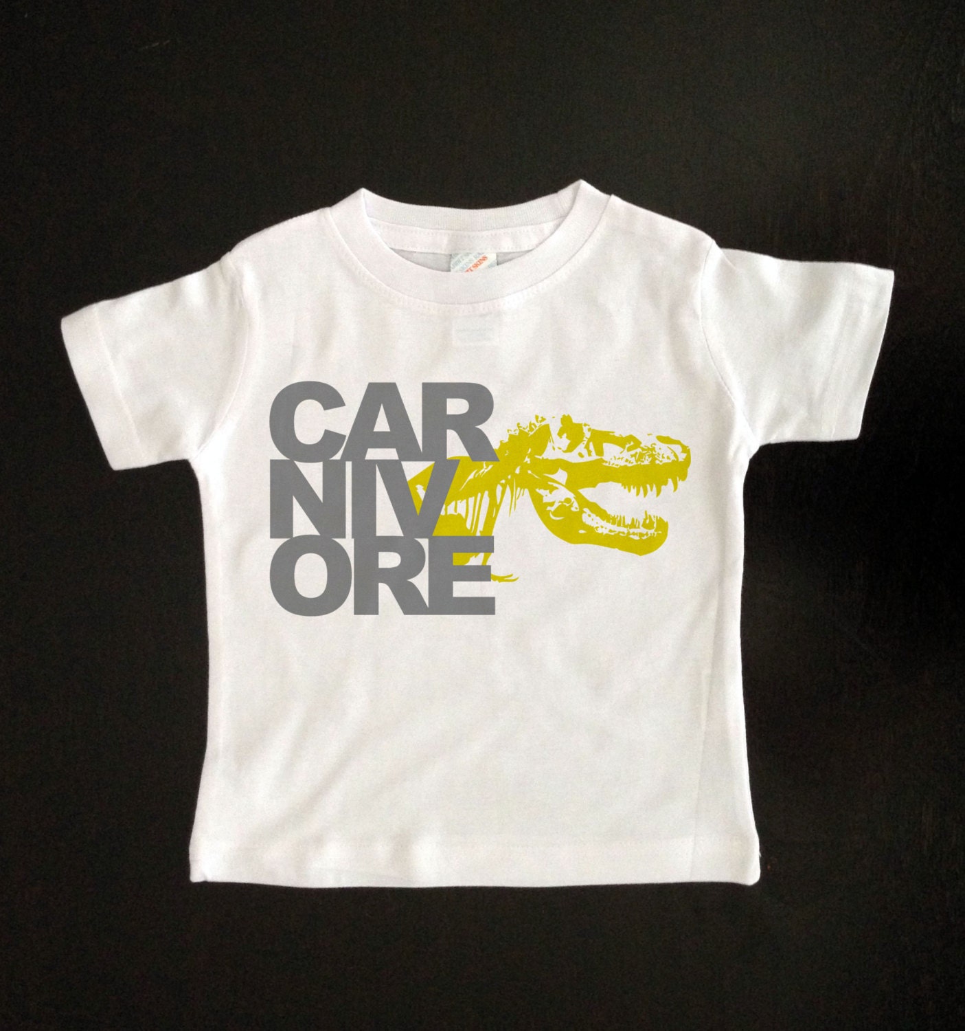 Carnivore - Dinosaur Shirt - Kids, Toddler or Youth Dino Tshirt - Baby, Toddler and Youth Clothes