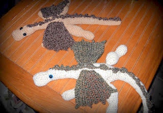 Crocheted Dragon Complete w/ Wings Amigurumi Color Choices Perfect Gift Safe Toy