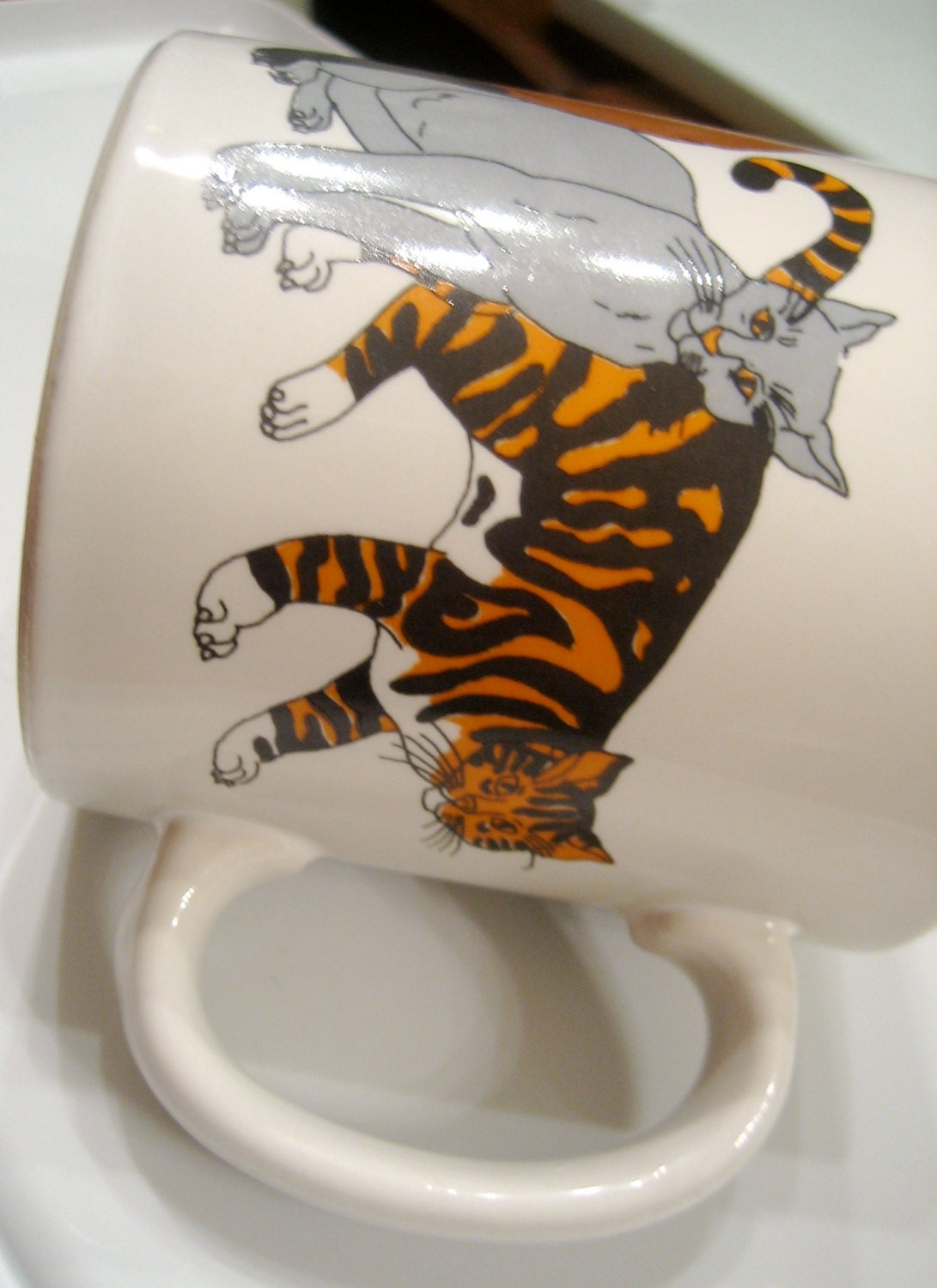 Native Cali Retro Cat Man or Lady Mug Hermes Cat Pride at it's best