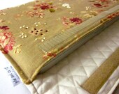 Hand Embroidered Laptop Sleeve Made to Order Embellished Original design Padded computer bag Choice of Waverly Fabrics tablet case floral