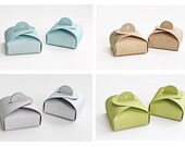 SAMPLE - Glitter Wedding Favor Boxes