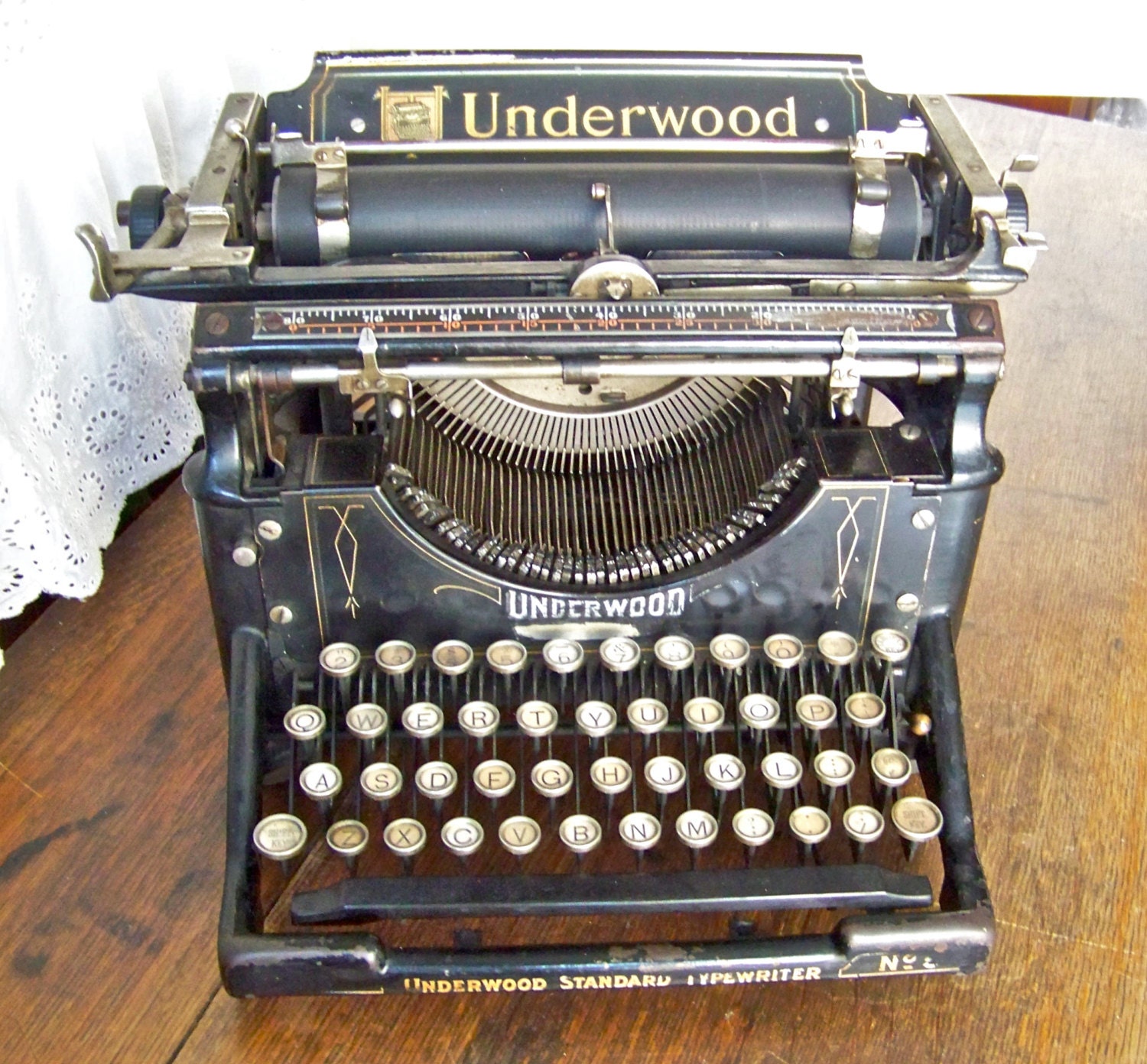 Antique Underwood Typewriter Standard No 5
