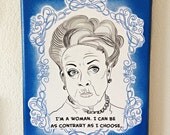 Downton Abbey - Violet Dowager Quotes - Painting