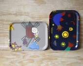 Small Vintage Tray Jobs Handtryck