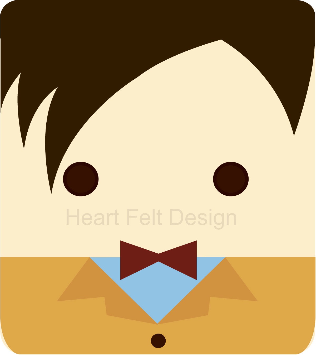 Doctor Who inspired print, Matt Smith, 11th Doctor, Wall art, print