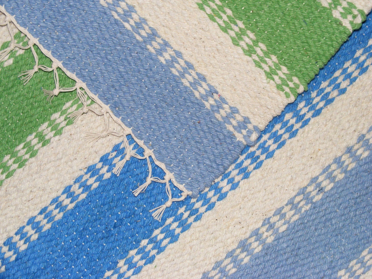 Hand Woven Rug - 24" x 44"