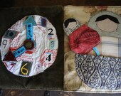 Quiet Book, Busy Book, Children's Activity Book, Fabric book: Eco friendly, upcycled, OOAK - Ready to ship