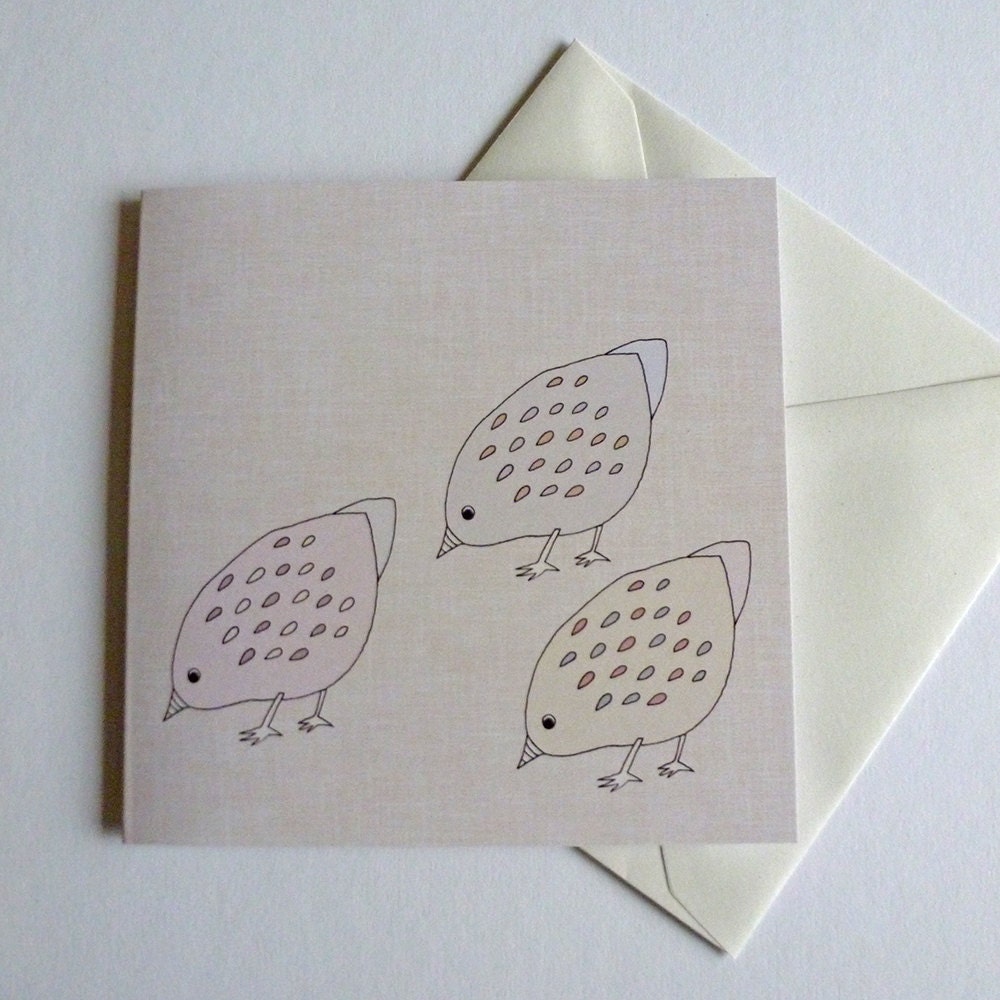 Children's Chicks Birthday Card