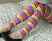 Srtipe leggings