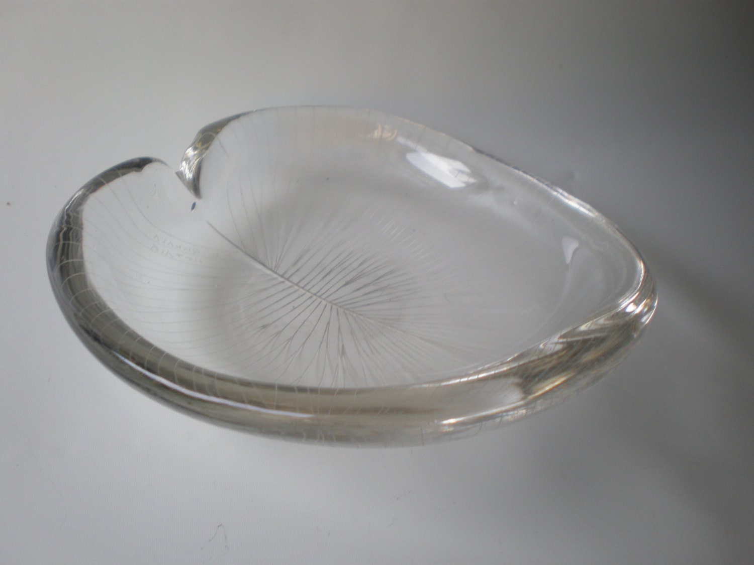 Tapio Wirkkala Clear Glass Dish by littala