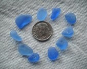 Cornflower Blue Sea Glass From Pacific Northwest