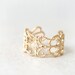Adjustable Filigree Ring / Choose your color / Gold and Silver