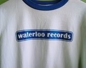 Vintage Inspired Ringer T Shirt // Waterloo Records // Austin