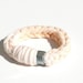 Spring Fashion Bracelet Hex Nut Braided T Shirt Yarn - Pastel Peach