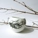 Ceramic Cup with Graphic Branch Decoration