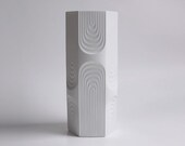 Tall Vintage Op Art Vase - AK (Kaiser) 70s