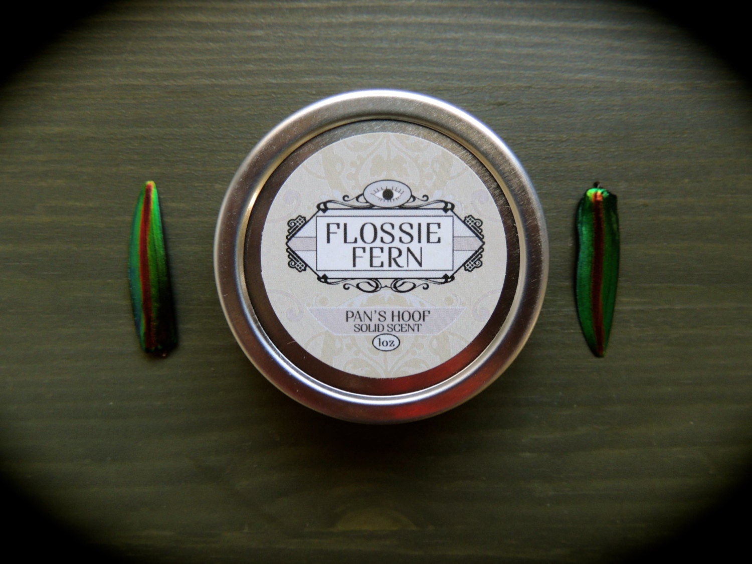 Rosemary Mint Solid Scent Herbal Perfume Organic Fragrance- Pan's Hoof