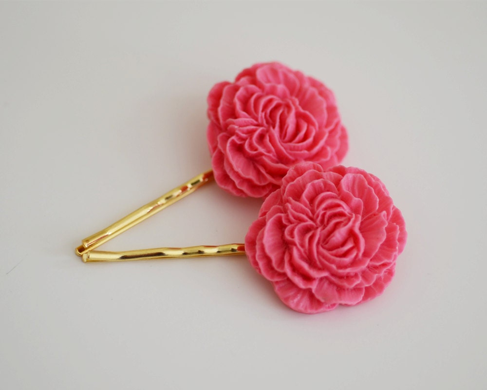 Custom Listing- Flower Bobby Pins