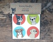 Smoosh Faced Dogs Sticker Pack