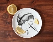 Bird girl- Carnival collection - Plate