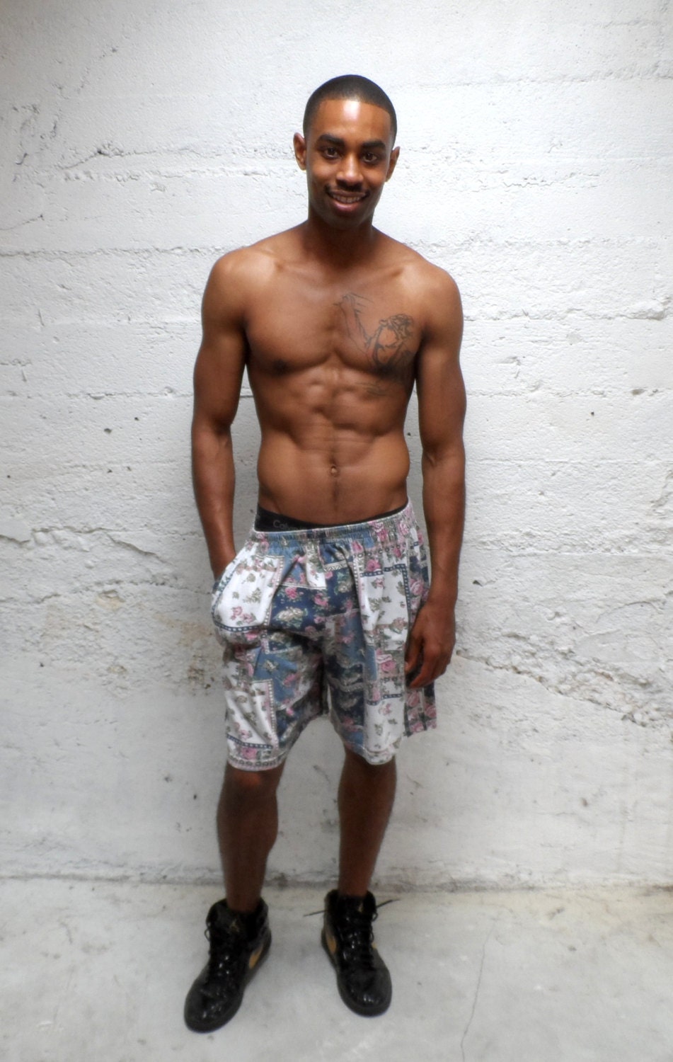 Floral Quilts... Vintage Shorts