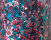 On Sale MINI Cotton Candy Fluff Glitter Nail Polish