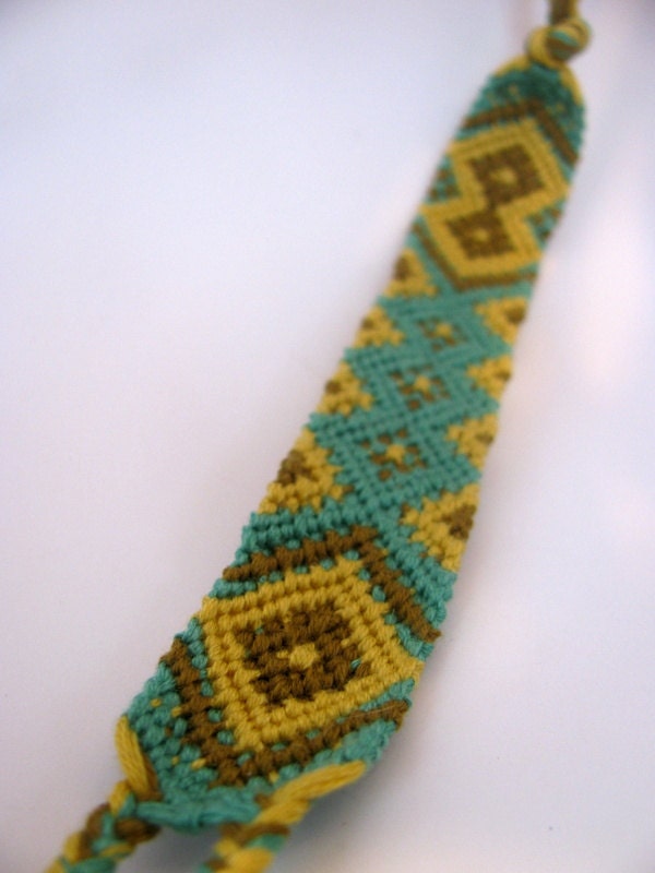 22-String Woven Friendship Bracelet