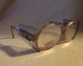 Vintage Ladies Fendall Steampunk Eyewear Safety Glasses Frames Metal