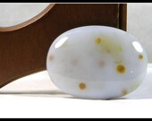 Designer Cabochon Made From Polka Dot Agate