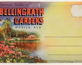 Bellingrath Gardens - Mobile Alabama- Postcard Folder -