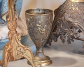Vintage Brass Church Chalice, Cherubs, Made in Italy, Cup