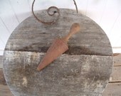 Vintage Wooden Pestle for Juicer or Food Mill - Primitive