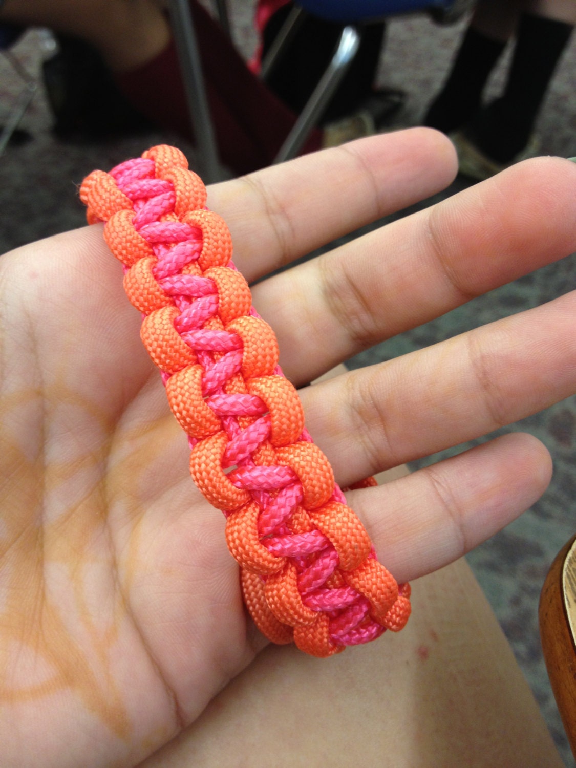 Coral Survivor Paracord Bracelet
