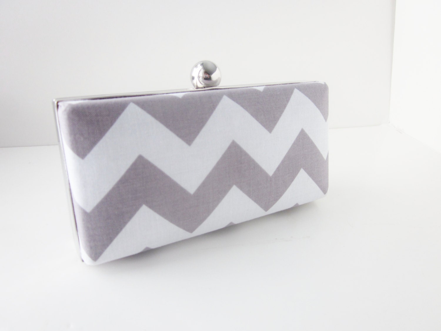 clutch purse, bridesmaid clutch, gray and white chevron clutch, weddings, bridesmaid clutches, spring weddings