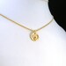 I Love Pi Necklace in Jewelers Brass